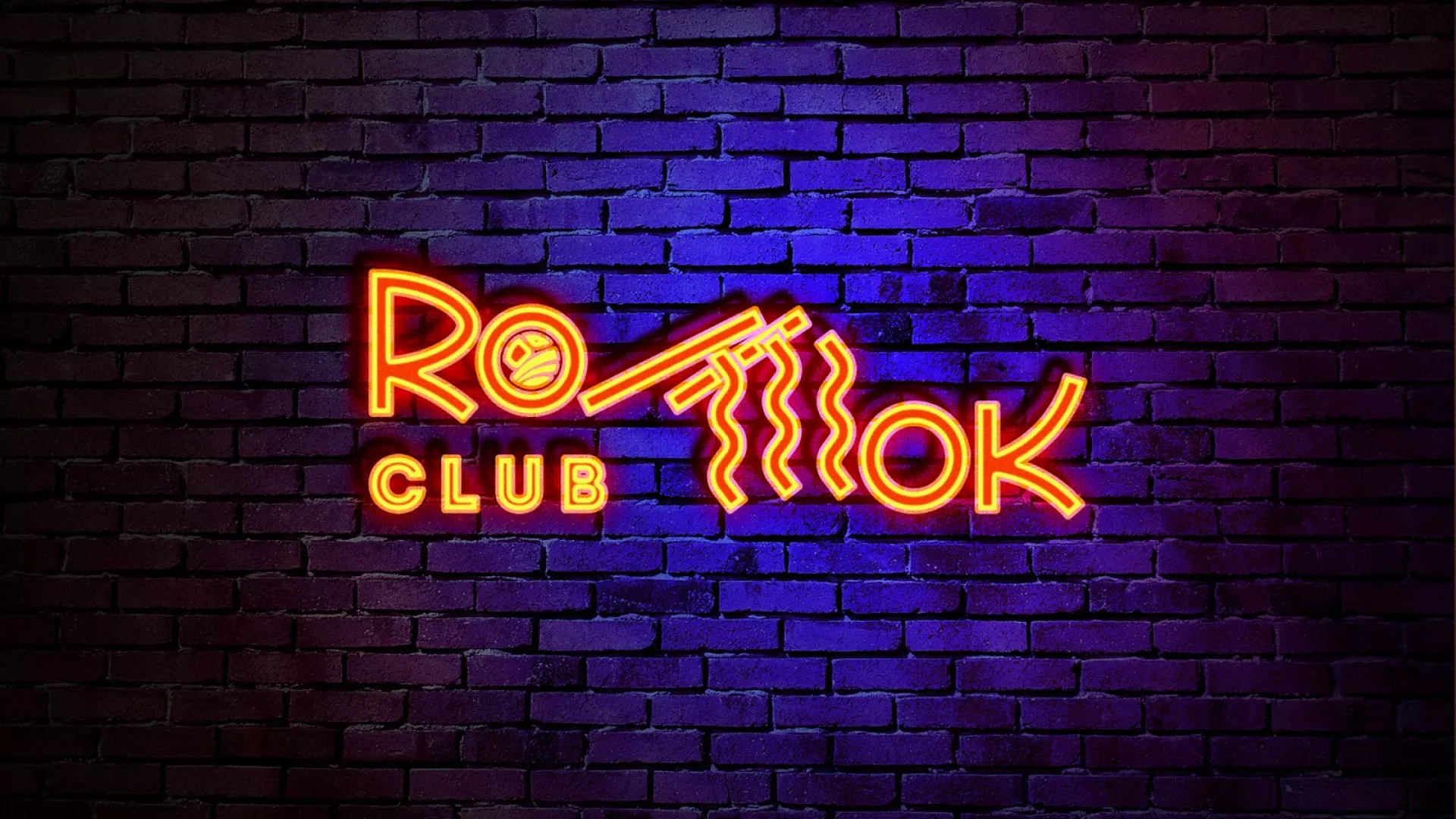 Разработка интерьерной вывески суши-бара «Roll Wok Club» в Сольвычегодске